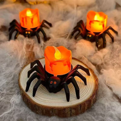Halloween Decoration Spider Night Lights Party, Haunted House, Horror Party Accessories