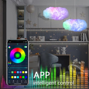 Cloud LED Light with App Control – Music Sync, 3D RGBIC Ambient Bedroom Lamp by Alunorix