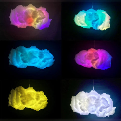 Cloud LED Light with App Control – Music Sync, 3D RGBIC Ambient Bedroom Lamp by Alunorix