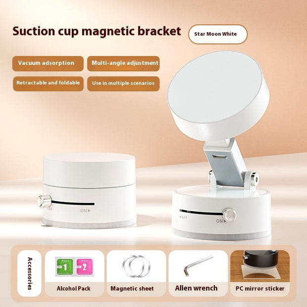 Universal vacuum magnetic phone holder by Alunorix