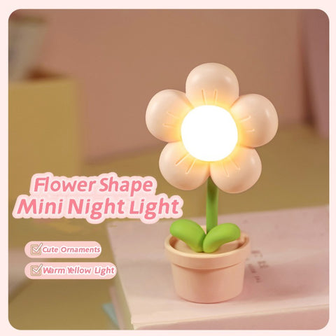 Mini Flower Small Night Lamp by Alunorix