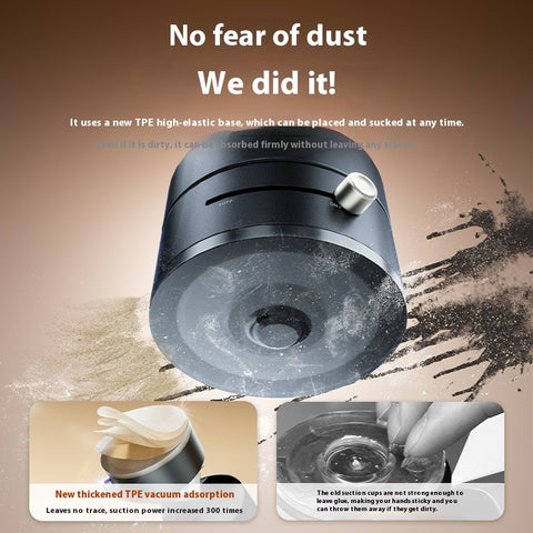 Universal vacuum magnetic phone holder by Alunorix