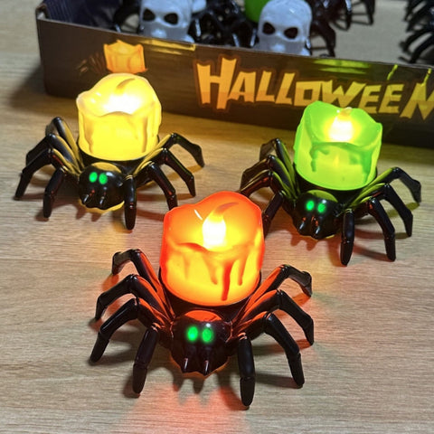 Halloween Decoration Spider Night Lights Party, Haunted House, Horror Party Accessories