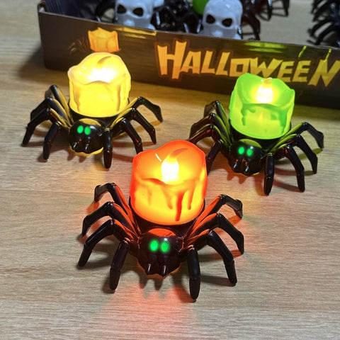 Halloween Decoration Spider Night Lights Party, Haunted House, Horror Party Accessories
